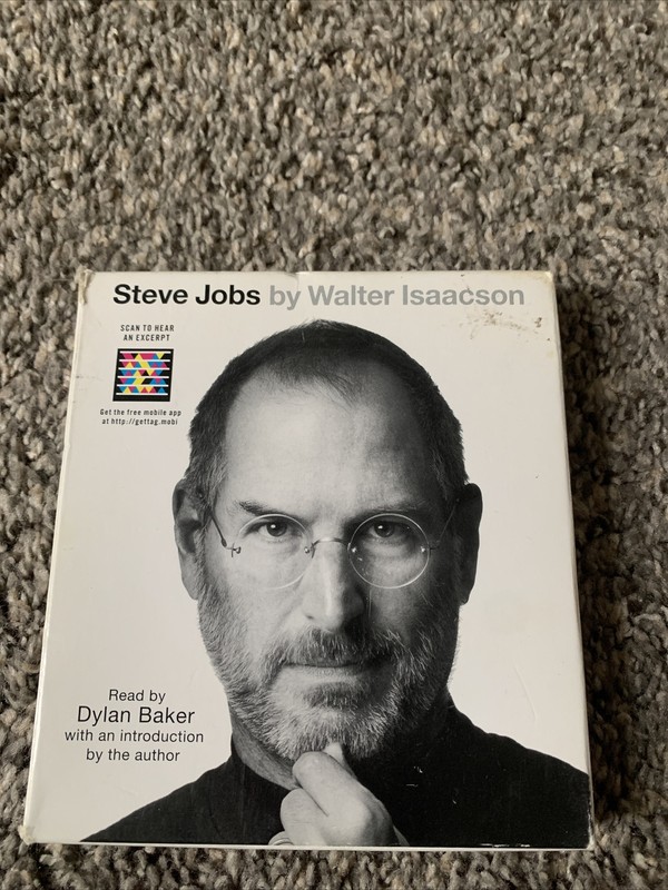 Steve Jobs By Walter Isaacon 7 Cd’s Read By Dylan Baker 2011 Tested & Working gallery
