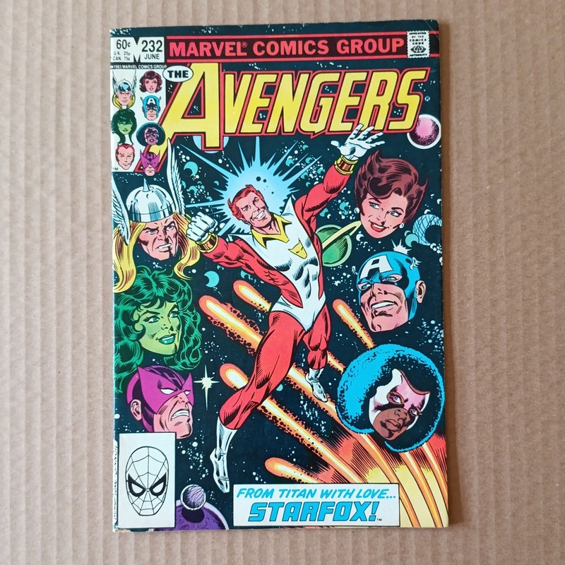 The Avengers #232 June 1983 Starfox