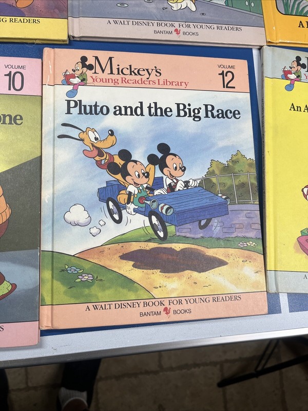 Walt Disney Fun-To-Read Library Lot Set Vintage 1986 1990 Book Hardcovers gallery