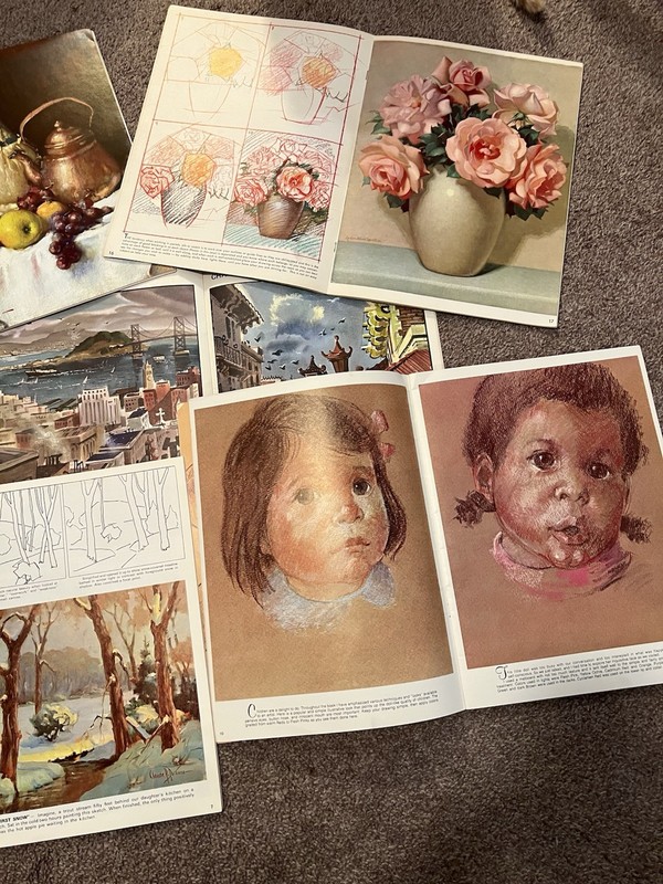 Vintage Lot of 5 Walter T. Foster Painting & Drawing Guide Instruction Art Books gallery