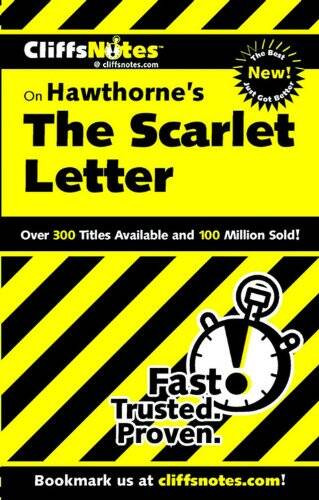 CliffsNotes on Hawthorne’s The Scarlet Letter (Cliffsnotes Litera – VERY GOOD