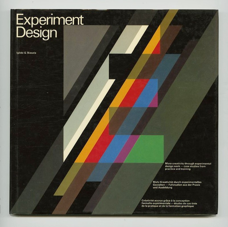 1986 Igildo Biesele EXPERIMENT DESIGN Swiss BASEL SCHOOL Graphic ABC Verlag HcDj