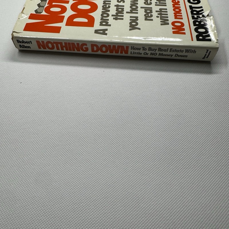 NOTHING DOWN 1980 Real Estate Advice Hardcover Robert G. Allen Economics gallery