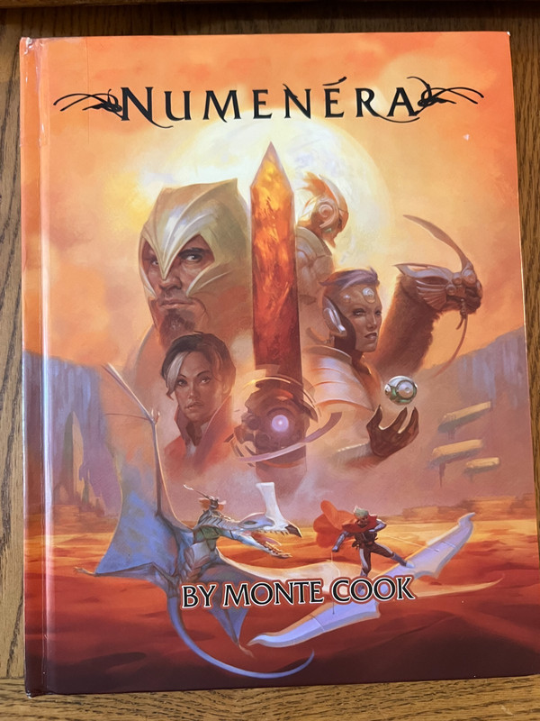 Numenera by Monte Cook Games 2013 HC Science Fantasy d20 Roleplaying Guide TTRPG