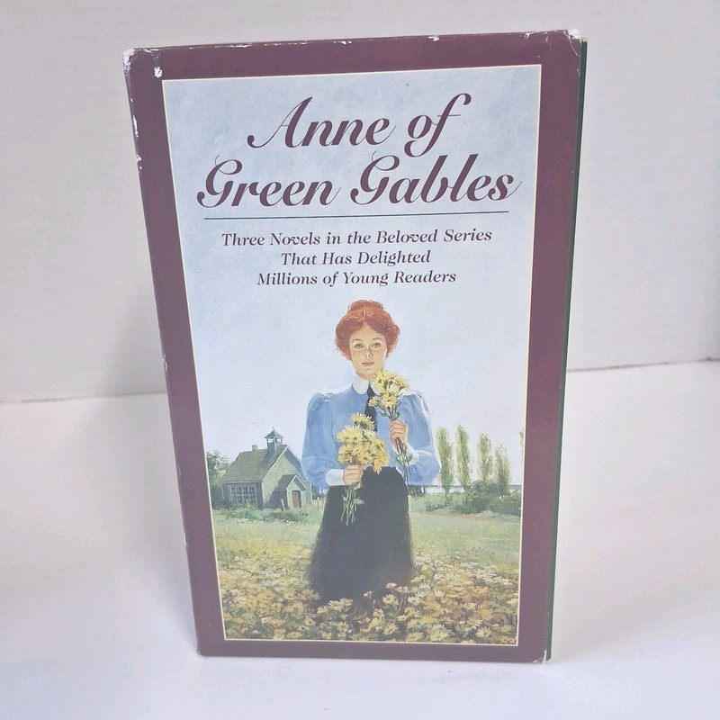 Anne Of Green Gables Box Set 1-3 Paperback Books L.M Montgomery-Used-EXCELLENT