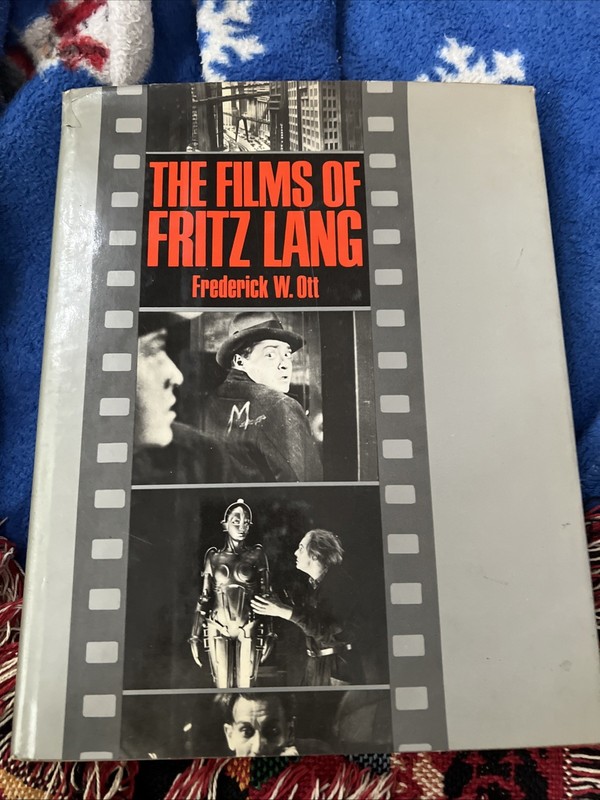First Edition – The Films of Fritz Lang by Frederick W. Ott 1979 Hardcover w/DJ