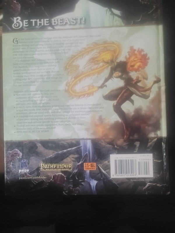 Advanced Race Guide by Jason Bulmahn and Paizo Publishing Staff (2016,... gallery