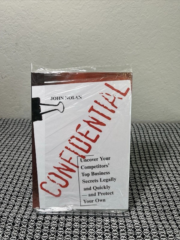 CONFIDENTIAL WRITTEN BY JOHN NOLAN BRAND NEW PAPERBACK FREE SHIPPING gallery