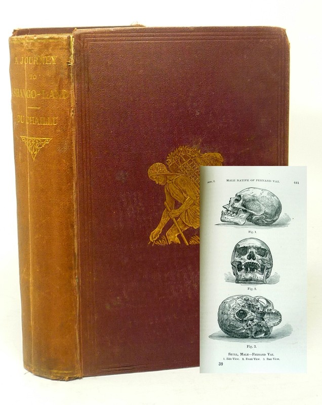 1867 Central AFRICA Expedition Ashango-Land Gabon w/ Interesting Inscription 1st