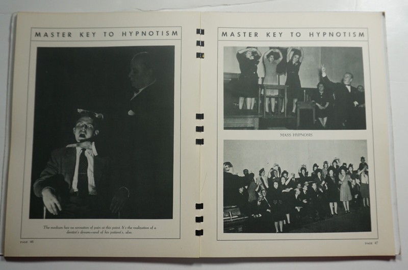 Master Key to Hypnotism 1943 Konradi Leitner Hypnotic Suggestion Instructions gallery