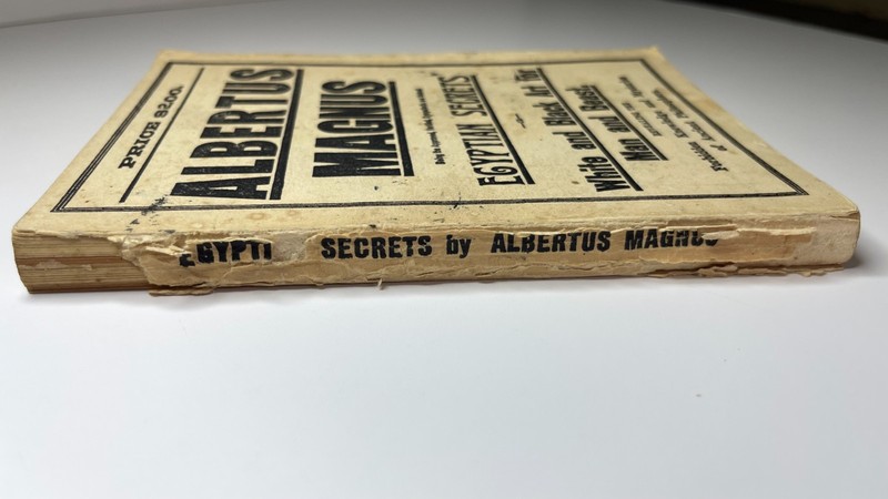 EGYPTIAN SECRETS, WHITE AND BLACK ART FOR MAN and BEAST Albertus Magnus OCCULT gallery