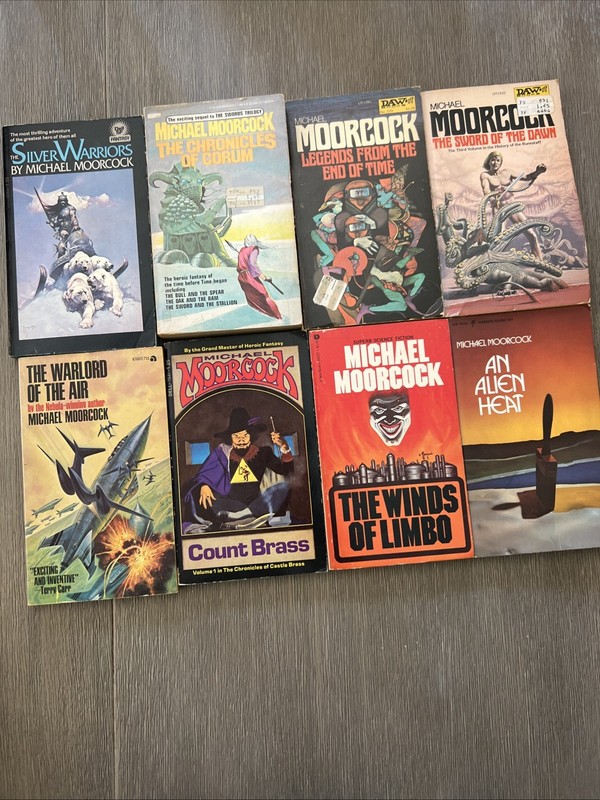 Michael Moorcock PB LOT Of 15: Different Series. Great Condition Most Unread gallery