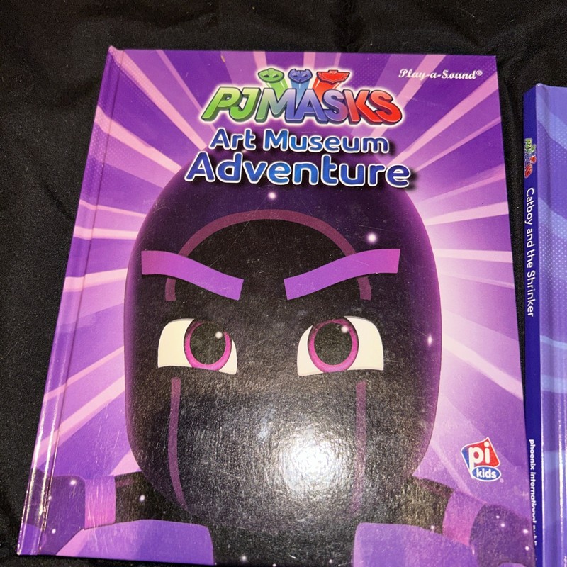 Lot of 6 PJ Masks Hardcover Play a Sound & Look and Find for Me Reader Books gallery