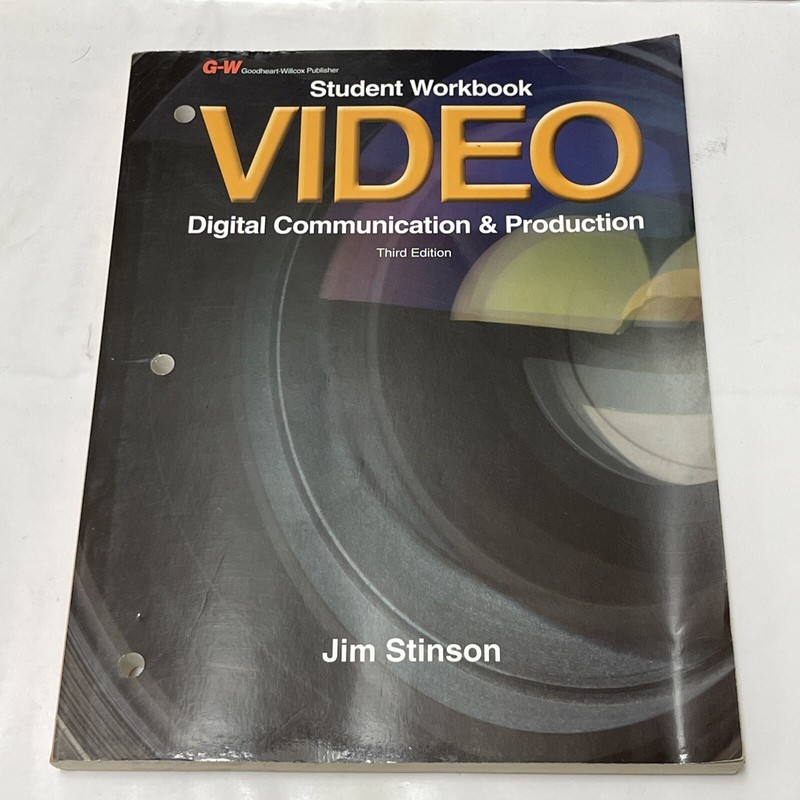 VIDEO: DIGITAL COMMUNICATION & PRODUCTION By Jim Stinson Paperback Free Shipping