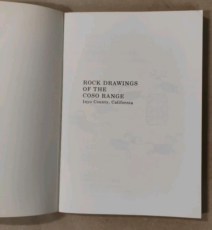 1969 Rock Drawings of the Coso Range Campbell Grant 1st Maturango PB (D26) gallery