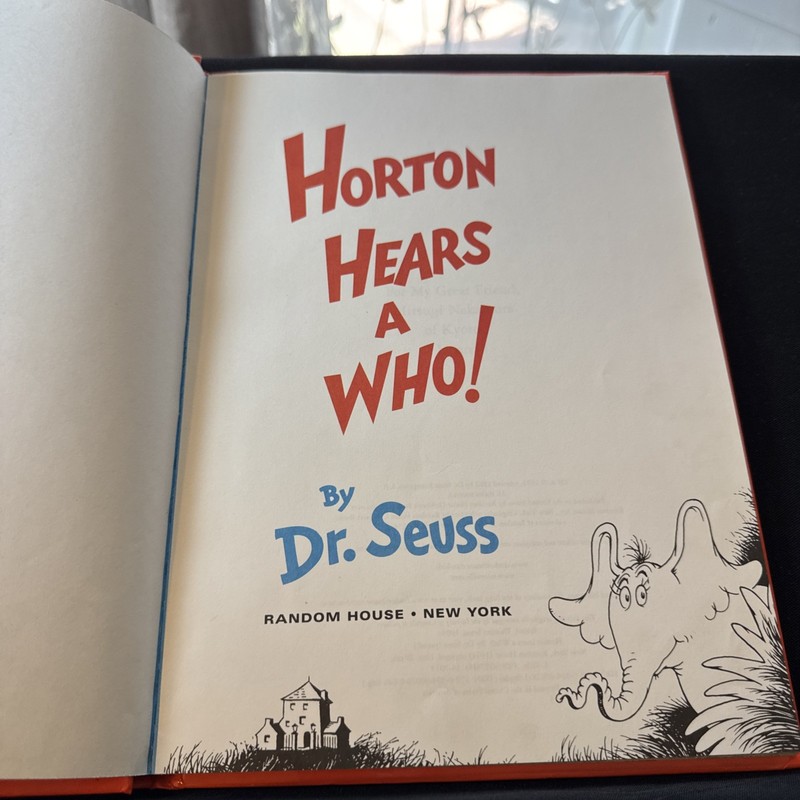 Classic Seuss Ser.: Horton Hears A Who! by Seuss 1982 HC gallery