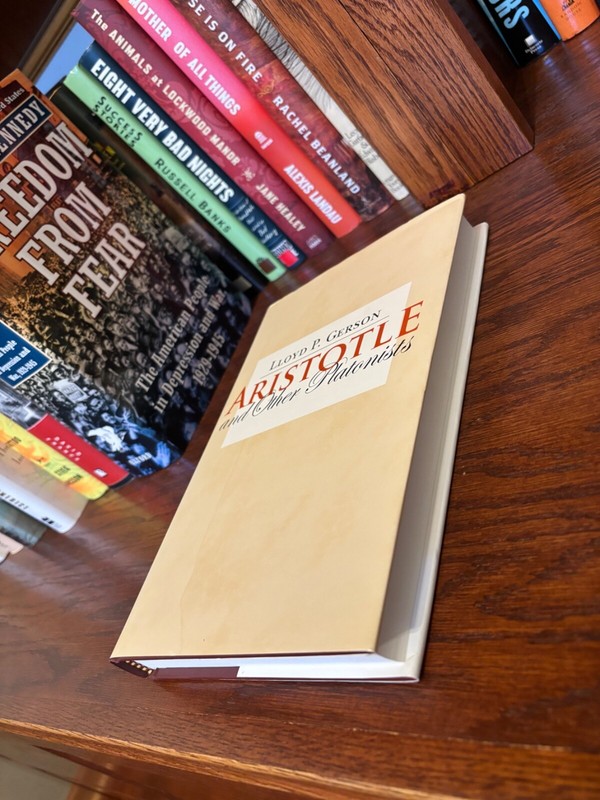 Aristotle and Other Platonists. Lloyd Gerson 1st HC Ptg. Cornell 2005. Fine - gallery
