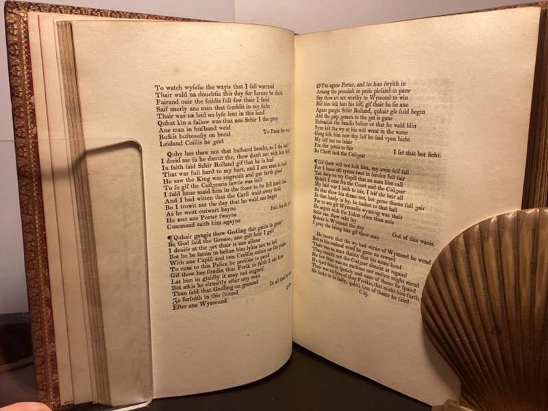1822 Select Remains Of Ancient Popular Poetry In Scotland - Riviere Fine Binding gallery