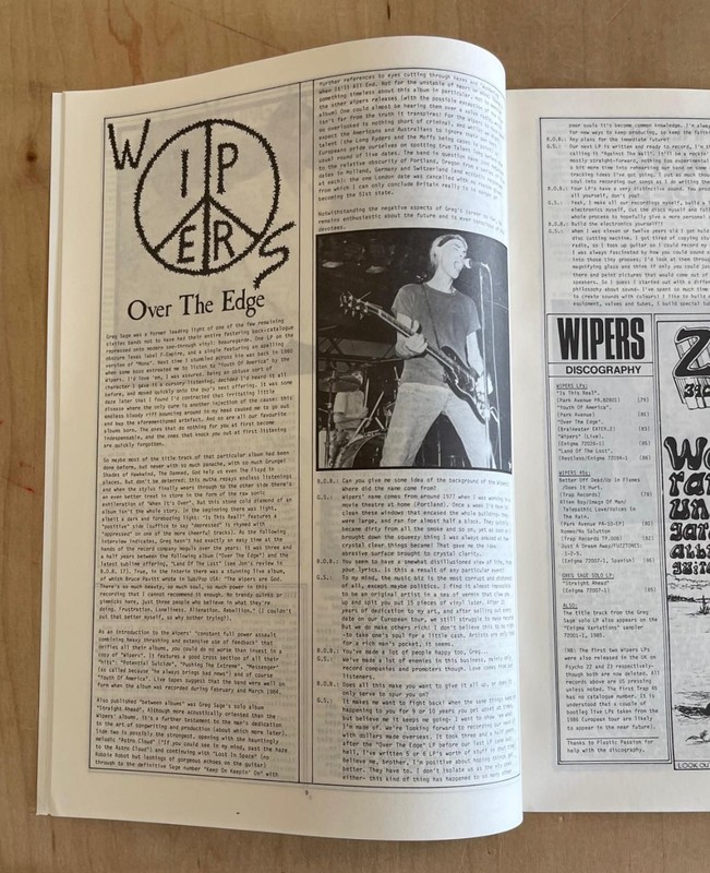 BUCKETFULL OF BRAINS #19 (January 1987) Roky Erickson UK Punk Rock Magazine gallery