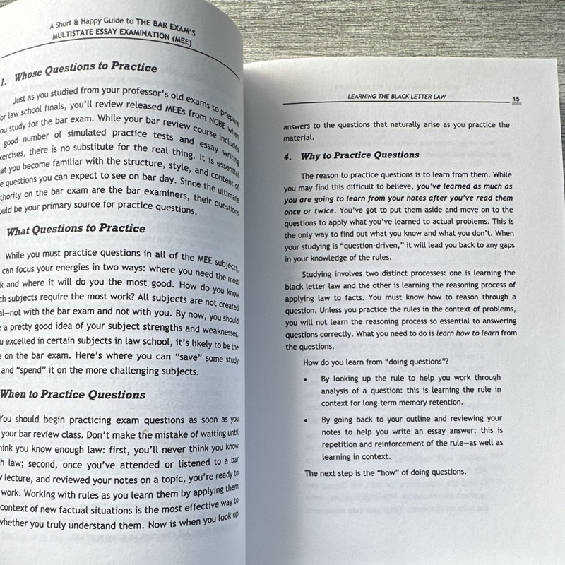 West Academic Short & Happy Guide Bar Exam MEE Study Guide Darrow 2018 PB gallery