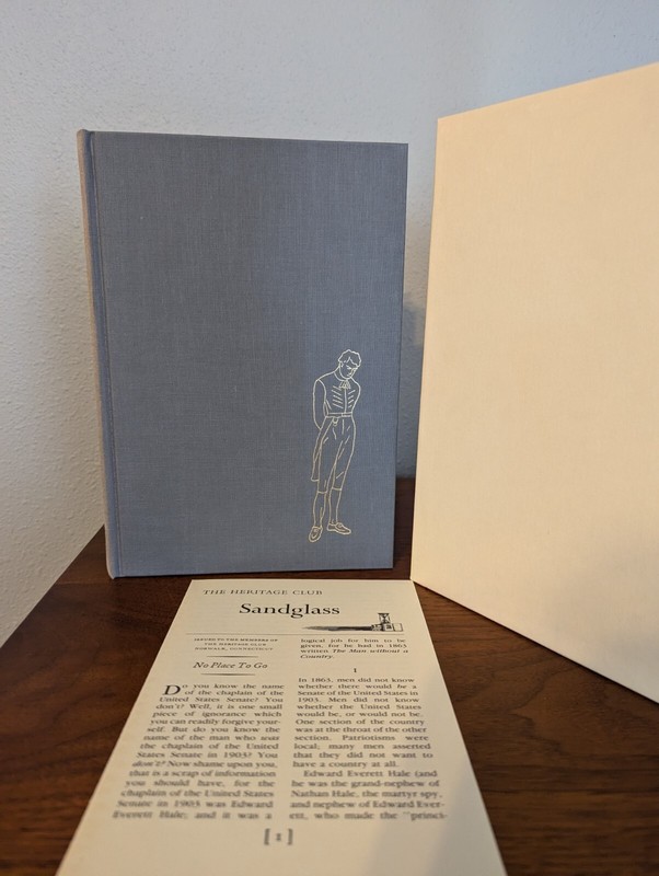 The Man Without a Country Edward Everett Hale (1964 HC) Heritage Press Slipcase