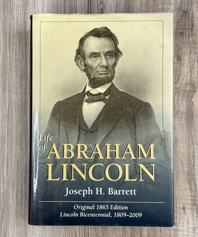 Life of Abraham Lincoln Joseph H Barrett Hardcover Stackpole Bicentennial NEW
