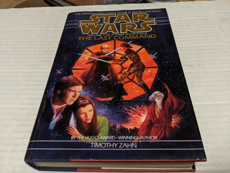Star Wars: The Last Command by Timothy Zahn (1993, Hardcover) SIGNED 1st/1st