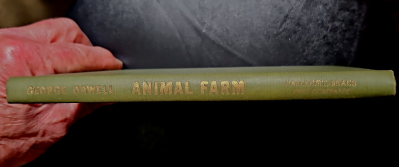 George Orwell Animal Farm 1946 First American Edition Hardcover, Harcourt, Brace