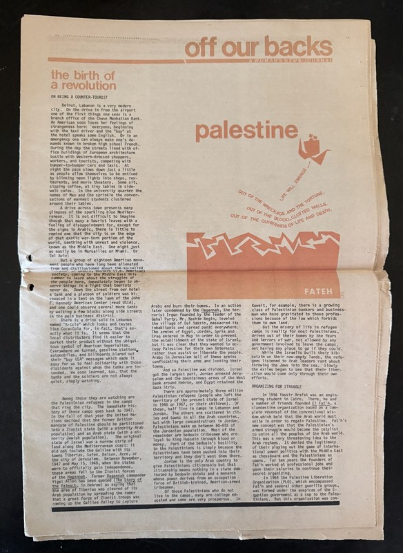 Vintage 1970 Issue "Off Our Backs A Women's Liberation Bi-Weekly" Newspaper gallery