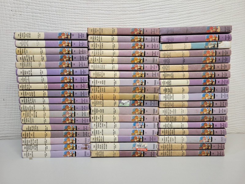 Lot of 54 Vintage The Bobbsey Twins Hardcover Children’s Books by Laura Lee Hope