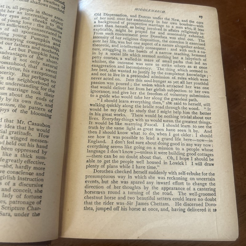 Middlemarch George Elliot c 1880 Syndicate, NY HC/ Leather Gilt Fine Binding gallery