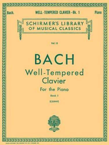 Well Tempered Clavier – Book 1 (Schirmer’s Library of Musical Classics – GOOD