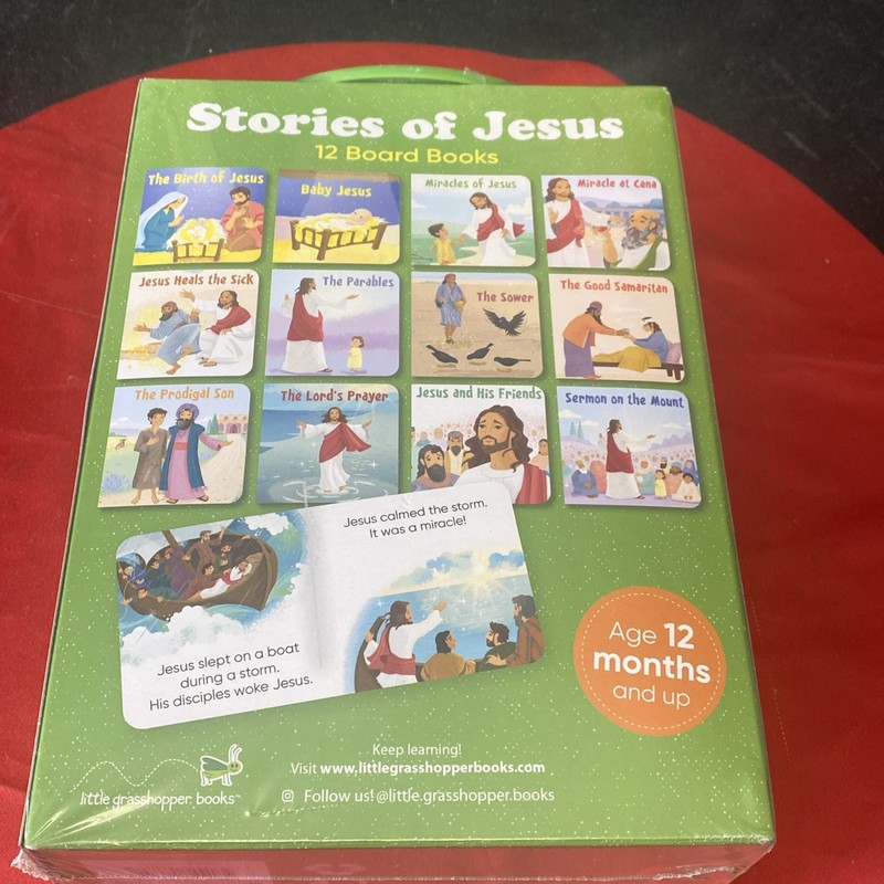 *KIDS* ✝️ Stories Of Jesus 12 Book Box Set (2021) SEALED *GREAT GIFT! 🎁 gallery