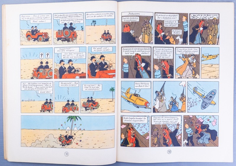 Kuifje En Het Zwarte Goud 1968 Early Dutch Paperback Edition Casterman Tintin gallery