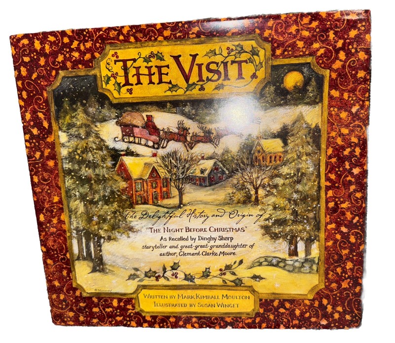 THE VISIT By Mark Kimball Moulton & Susan Winget Hardcover Limited Signed