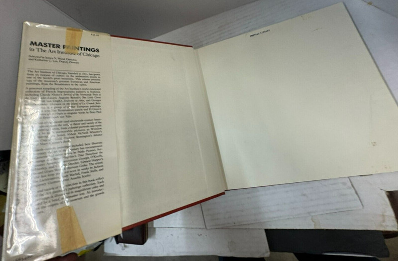 Master Paintings in The Art Institute of Chicago Selected by Wood & Lee 1988 HC gallery