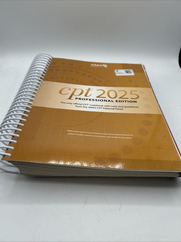 CPT Professional Edition 2025 by American Medical Association (2024, Spiral)