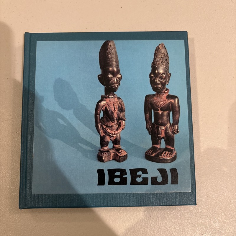 RARE! Ibeji Twin Figures of the Yoruba by Stoll 1980 from Lois E Woods museum