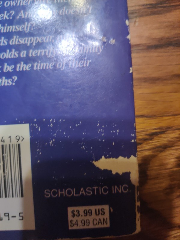 Spring Break Barbara Steiner Scholastic 90s YA horror thriller book 1st Edition gallery