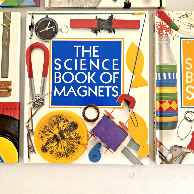 The Science Book of By Neil Ardley Lot Of 7 Hot & Cold Sound Magnets Air Etc gallery