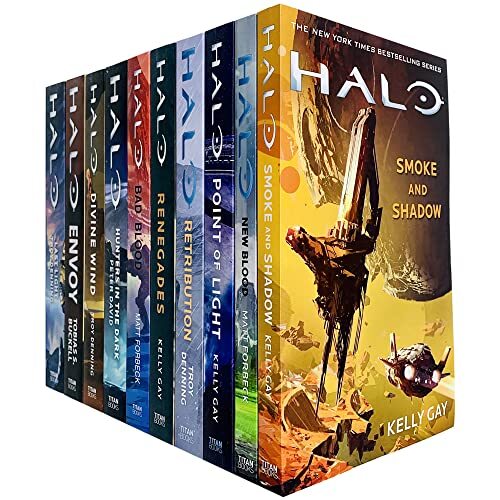 Halo Series 10 Books Collection Set by Matt Forbeck