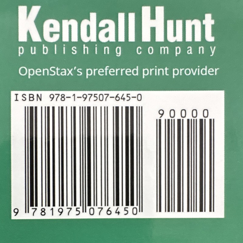 OpenStax Psychology 2e Paperback Textbook 2020 Kendall Hunt ISBN 9781975076450 gallery