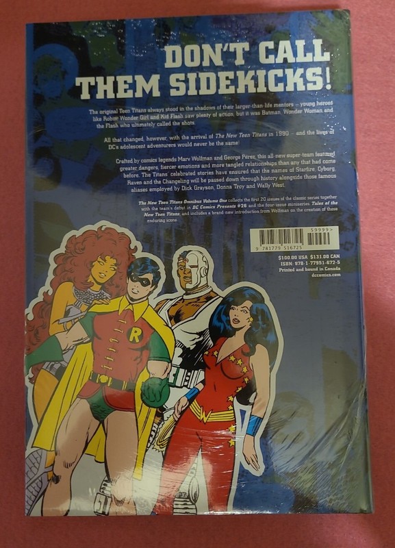 New Teen Titans Omnibus Vol 1 2022 Edition New DC Comics HC Sealed gallery