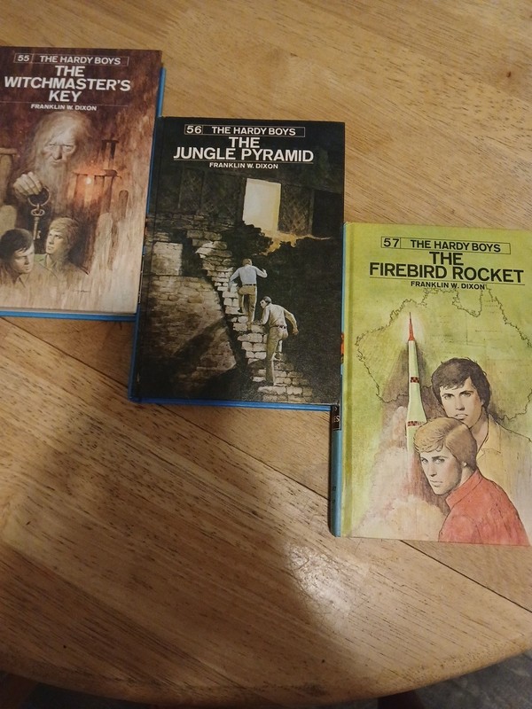Volumes 55 ,56, & 57 Of The 1978 Book Series The Hardy BoyS BY Franklin W. Dixon gallery