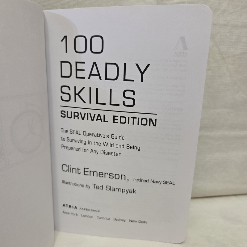 100 Deadly Skills Survival Edition by Clint Emerson 2016 PB Illustrated gallery