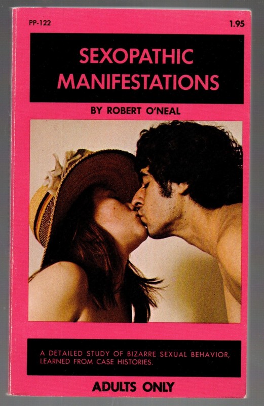 Sexopathic Manifestations 1960s sleaze smut Vintage Paperback Pussycat Press