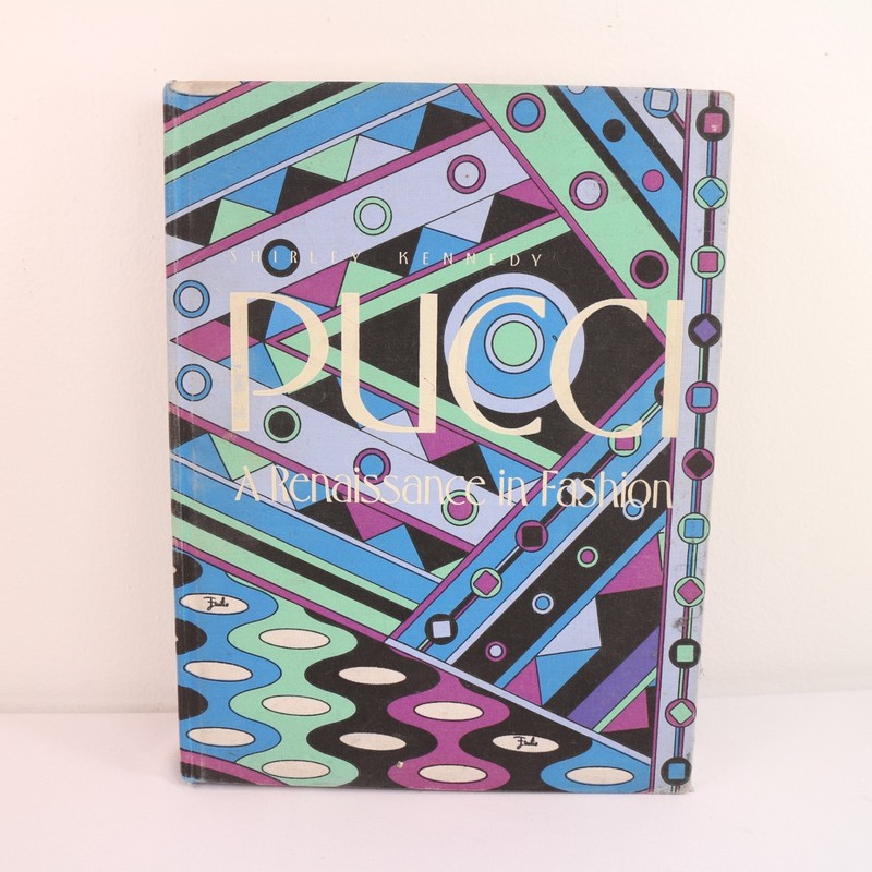 Pucci: A Renaissance in Fashion Hardcover Book USED Shirley Kennedy 1991 1st Ed