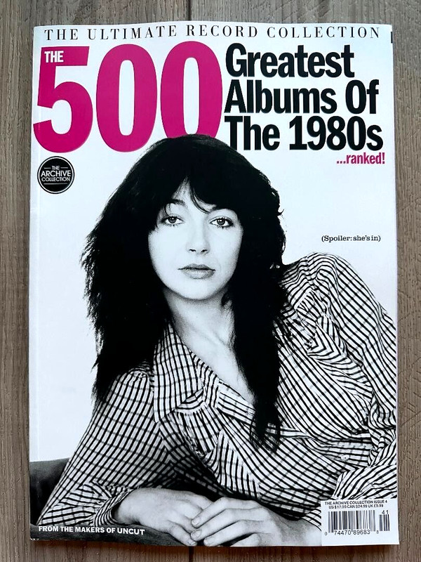 2024 UNCUT 500 GREATEST ALBUMS Of The 1980s 122 Page Music GUIDE SPECIAL EDITION