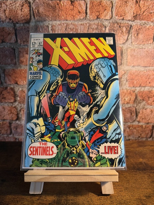 X-Men #57 Marvel Comics 1969 Neal Adams VFN 8.0-8.5 High Grade