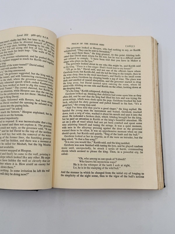 The Source by James A. Michener 1965 First Edition / 10th Print HC NO DUSTJACKET gallery